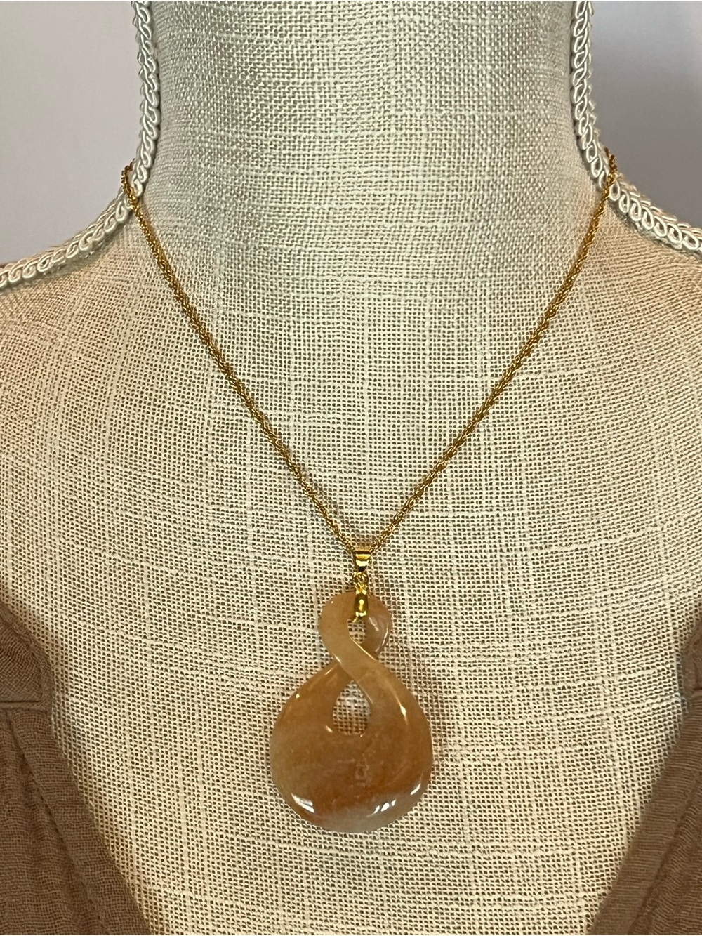 Aventurine Pendant Necklace